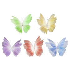 Gaze-Schmetterling, Kunstseide, Schmetterling, DIY-Hintergrund f&uuml;r