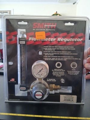 Smith Equipment H1950D-580 Argon Flowmeter Regulator 3000 PSIG