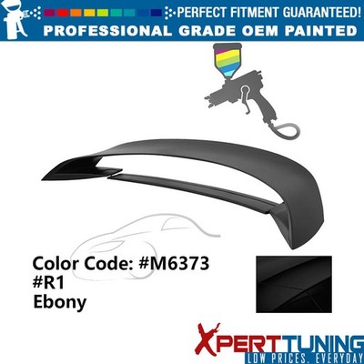 Fits 15-23 Ford Mustang GT350 Style ABS Painted #M6373 Ebony Rear Trunk Spoiler