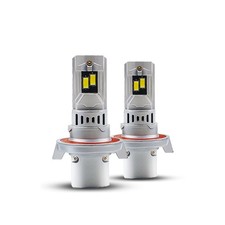 H13 9008 Fog Bulbs, 10000LM 70W 6000K Xenon White, Canbus Decoder Included, H...