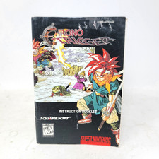 Chrono Trigger SNES Super Nintendo Instructio...