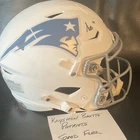 Kayshon Boutte New England Patriots Autographed Authentic Helmet Fanatics