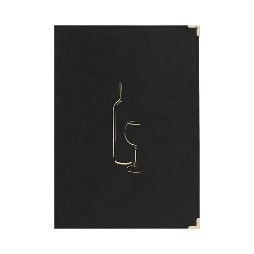 Carta dei Vini Classic Securit - A4 - MC-BRWC-BL (Nero)