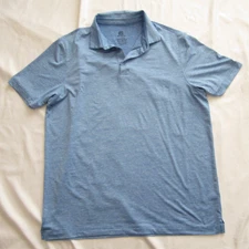 Men's Champion C9 Polyester Short Sleeve Polo Shirt Sz L (MT693)