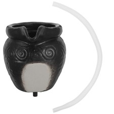  Water Fountain Decor Circulating Waterfall Jar Ceramic Tabletop Hydroponic Pot