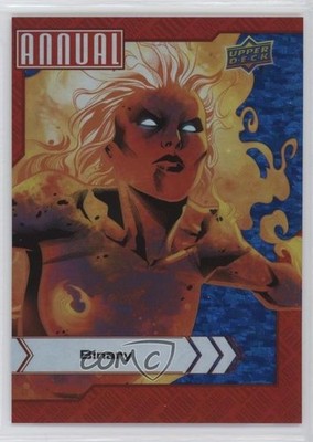 2022-23 Upper Deck Marvel Annual Blue Sparkle Binary #5 00ab