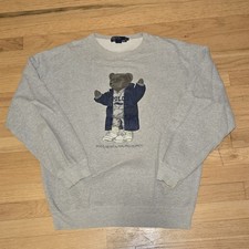 1992 Vintage Ralph Lauren Polo Bear Sweatshirt Sweater