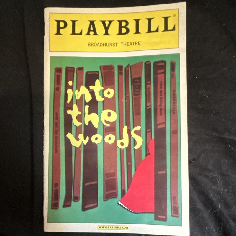 Into the Woods Broadway Playbill (Apr 2002) Vanessa Williams 