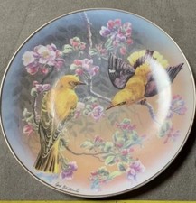 Sammelteller Rosenthal Pirole  nr3 Juwelen der Vogelwelt 1993 Rar