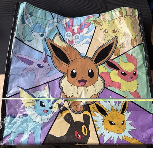 Pokemon Eevee Evolutions Reusable Tote 2016 Hot Topic Exclusive