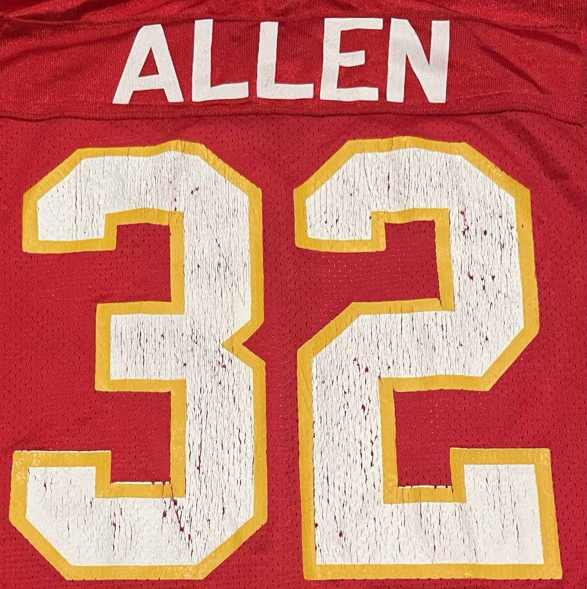Vintage Wilson Kansas City Chiefs Marcus Allen No. 32 Jersey Sz
