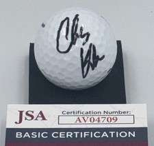 2026 MASTERS ERIC COLE SIGNED AUTOGRAPHED MASTERS GOLF BALL JSA AV04709