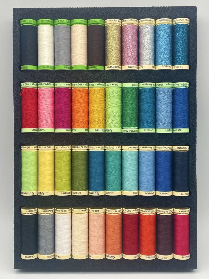 Pfaff performance icon Box m. 40x Gütermann Garn,Schere, Nadeln, Nähfuß, Maßband - Bild 3 von 3