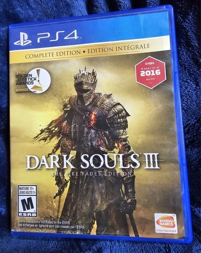 Dark Souls 3 the Fire Fades Edition Complete PS4 Game