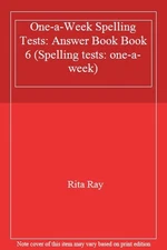 One-a-Week Spelling Tests: Answer Book Book 6 (Spelling tests: o