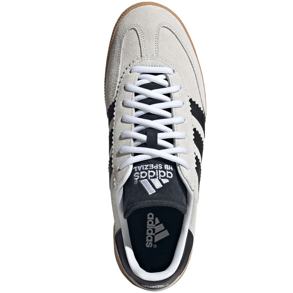 adidas Originals Handball Spezial Unisex-Sneaker Turnschuhe Schuhe Beige/Schwarz Ansicht 3