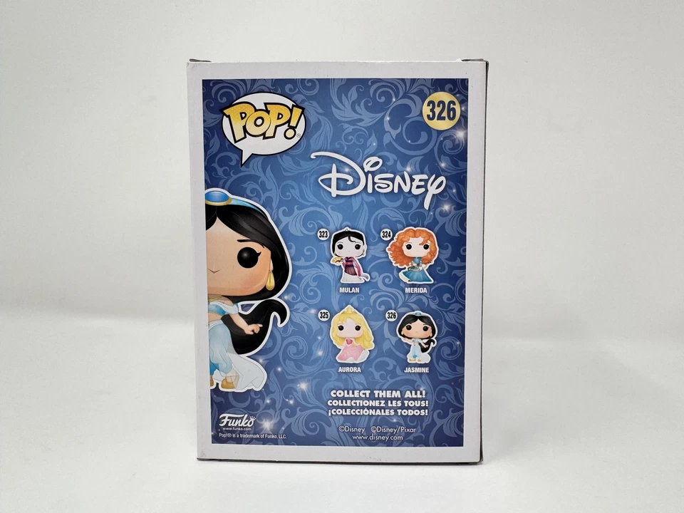 Funko Pop Disney Jazmín 326 Figura Vinilo Princesa Aladino Coleccionable Nuevo en Caja Foto 3 de 4