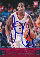 2013-14 Panini Isaiah Canaan Signed Rookie Card #193 Houston Rockets. rookie card picture