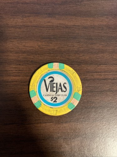 Jeton Viejas Casino California 2€ obsolète - Photo 2/2