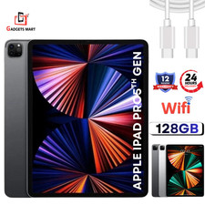Apple iPad Pro 5th Gen 128GB Wi-Fi 12.9 inch Tablet Brand New Condition