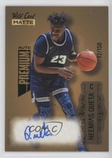 2022-23 Matte Draft Premium Gold - Green Foil 12/150 Neemias Queta Auto 0r9r