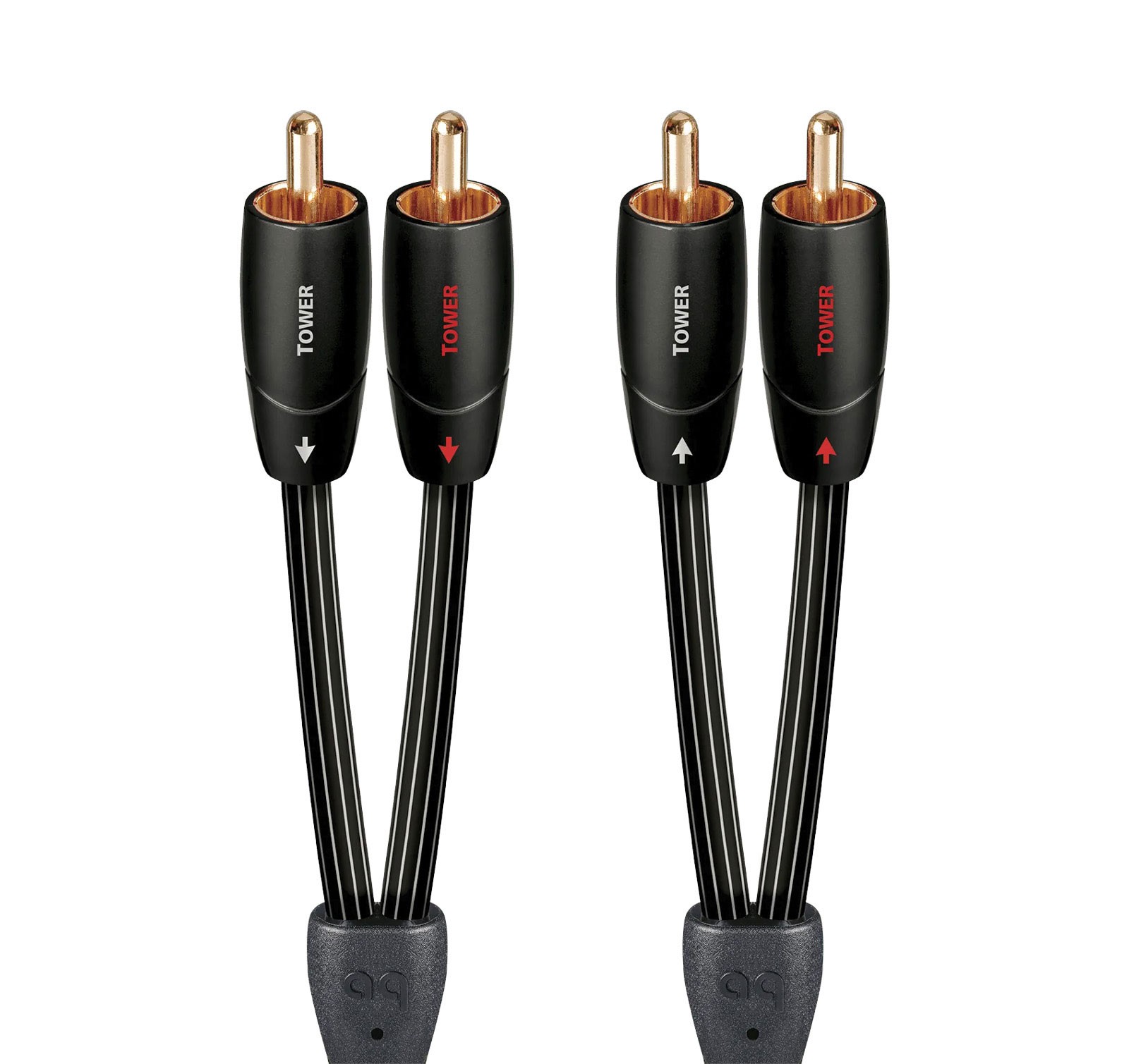 Соединительный кабель AudioQuest Tower 1 м RCA-Аналоговый аудиокабель RCA 7790₽