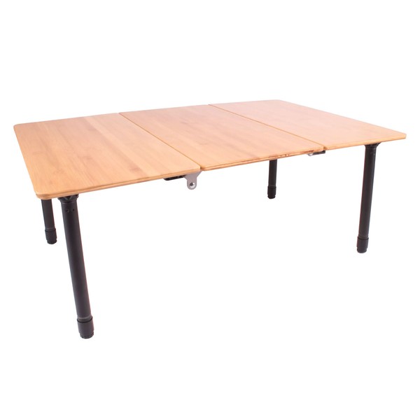 Klapptisch Campingtisch Bambus Tisch Klappbar Gartentisch Falttisch Camping-image