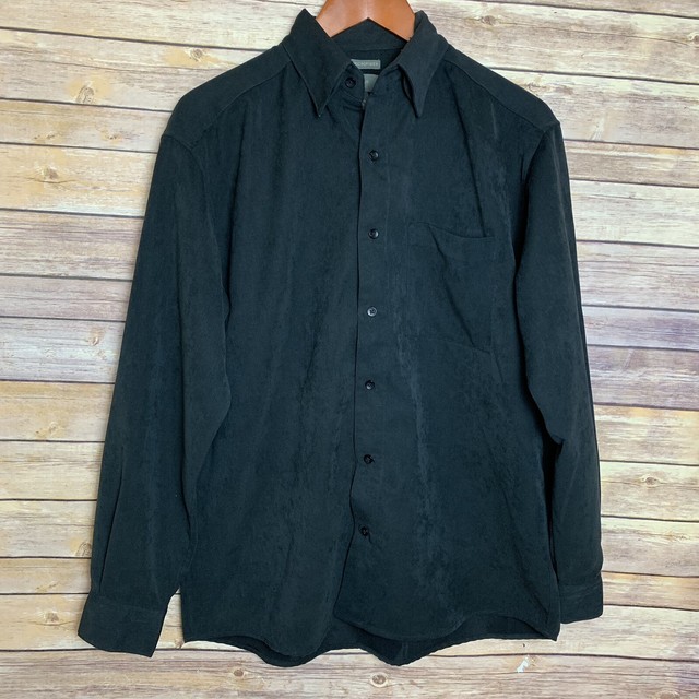 [Bruno] Sueded Microfiber Button Down Shirt Size Small eBay