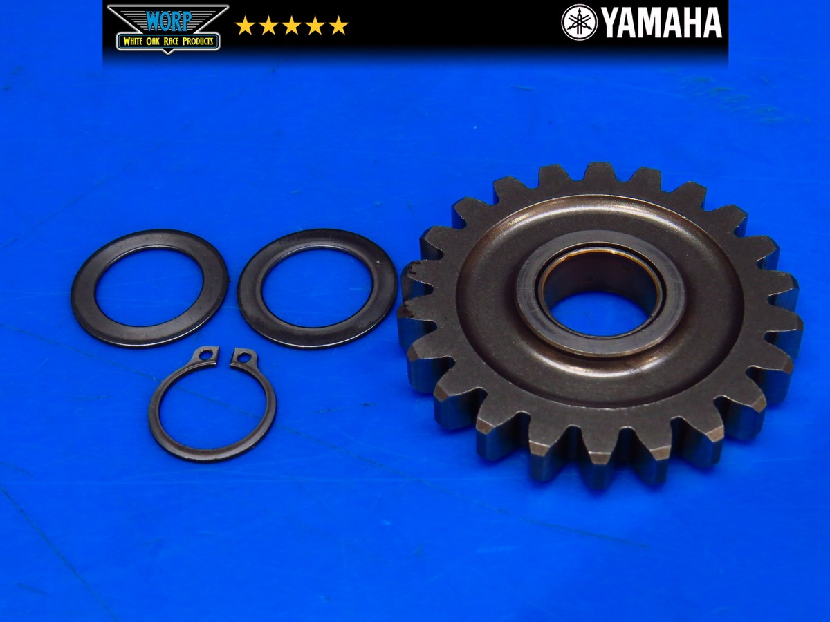 1977 YAMAHA YZ IT 400 250 KICK START STARTER KICKSTART GEAR SHAFT