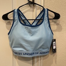 Image of Under Armour Women’s Crossback Mid Impact Sports Bra 2XL