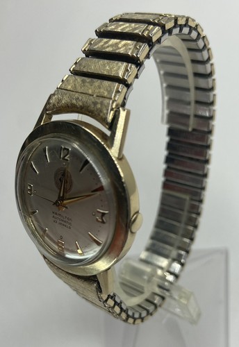 Vintage Hamilton rotomatic III 58 Mens Watch 25 General Motors TERNSTEDT 10 KGF - Picture 5 of 12