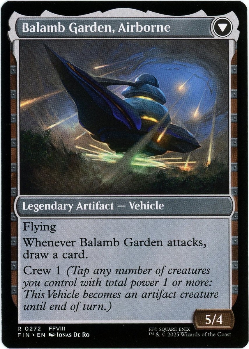 ERROR CARD Balamb Garden, SeeD Academy - 0272 - Final Fantasy MTG
