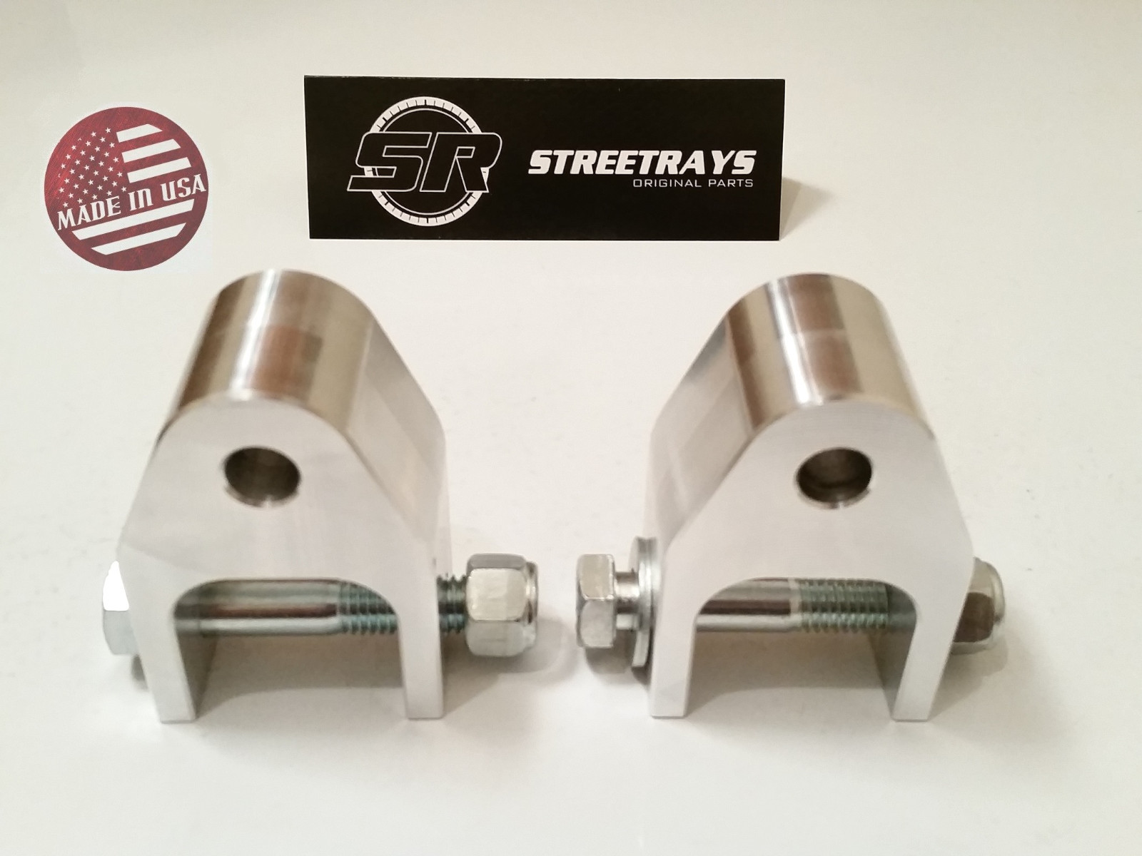 [SR] 94-18 Dodge RAM 3500 Front /Rear Shock Extenders Brackets for 2" to 4" Lift