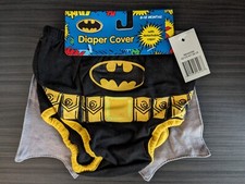 Batman Diaper Cover with Detachable Cape 6-12 Months 