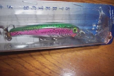 Manns 3 1/4 Rainbow Trout Lure Minnow Diving Crank Bait Stretch 5+ Discontinued