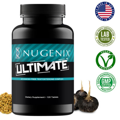 Nugenix Ultimate 3000 mg - Testosteron enhancer, muscle strength and endurance