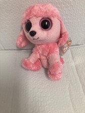 Ty Beanie Boos ❤️ PRINCESS The Pink Poodle Dog  6" PLUSH New MWMT's