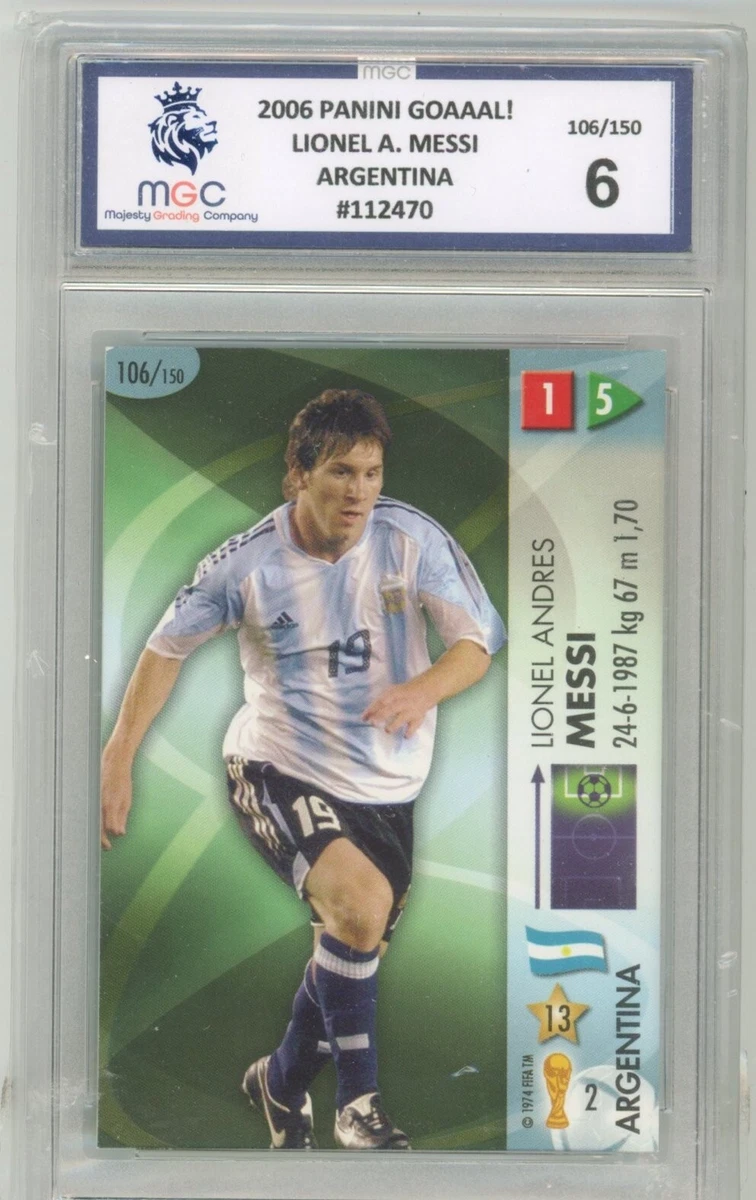 2006 Panini GOAAAL! World Cup Lionel Messi #106 for sale | eBay