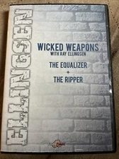 Wicked Weapons with Ray Ellingsen (DVD) The Equalizer + The Ripper RARE