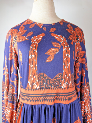boho maxi dress south africa Bohemian Paisley Maxi Silk Dress - Secret Sense main image 0