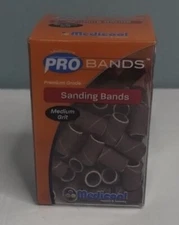 Medicool Pro Bands Red Sanding Bands 100pc - Medium Grit - New