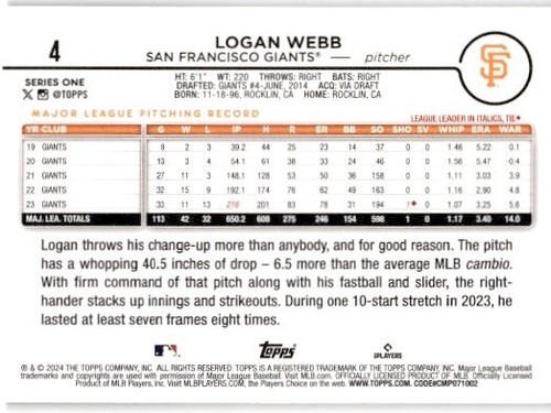 2024 TOPPS SERIES 1 #1-175 You Pick-Complete Your Set 30% OFF 5 OR MORE - Picture 9 of 351