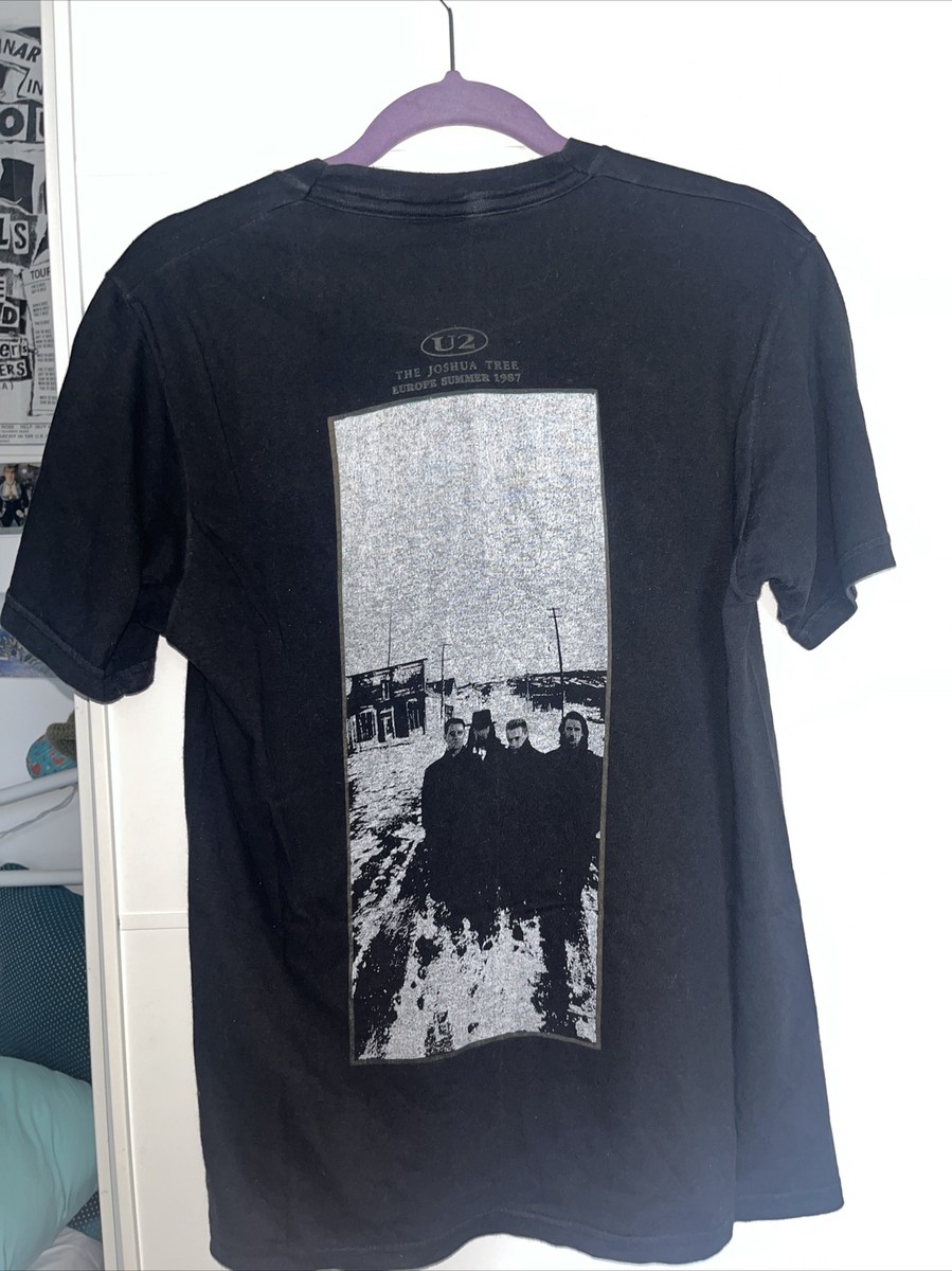 Original Europe Summer 1987 U2, The Joshua Tree Tour Band T