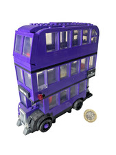 Lego Harry Potter Knight Bus Purple Incomplete Set 75957 Original ra