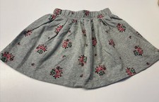 NWT GAP Baby Girl 100 Cotton Jersey Floral Skirt 2 years