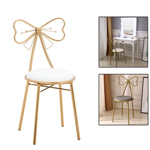Details About Vanity Stool Chair Gold Glam Dressing Room Make Up Padded Stool Bedroom Bathroom
