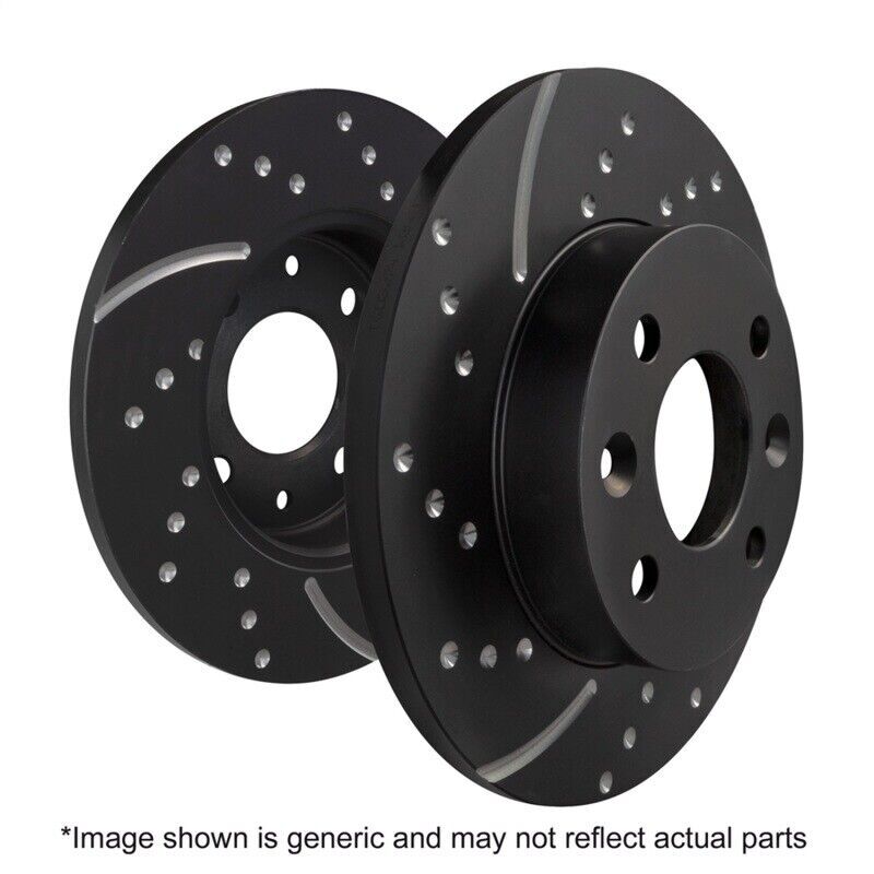 EBC GD280 Turbo-Groove Rear Brake Discs 253 mm Solid for 2000-2025 Ford/TVR 4x10