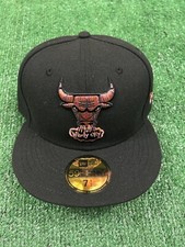 New Era Chicago Bulls Multicolor Threaded NBA 59FIFTY Fitted Sz 7 1/2