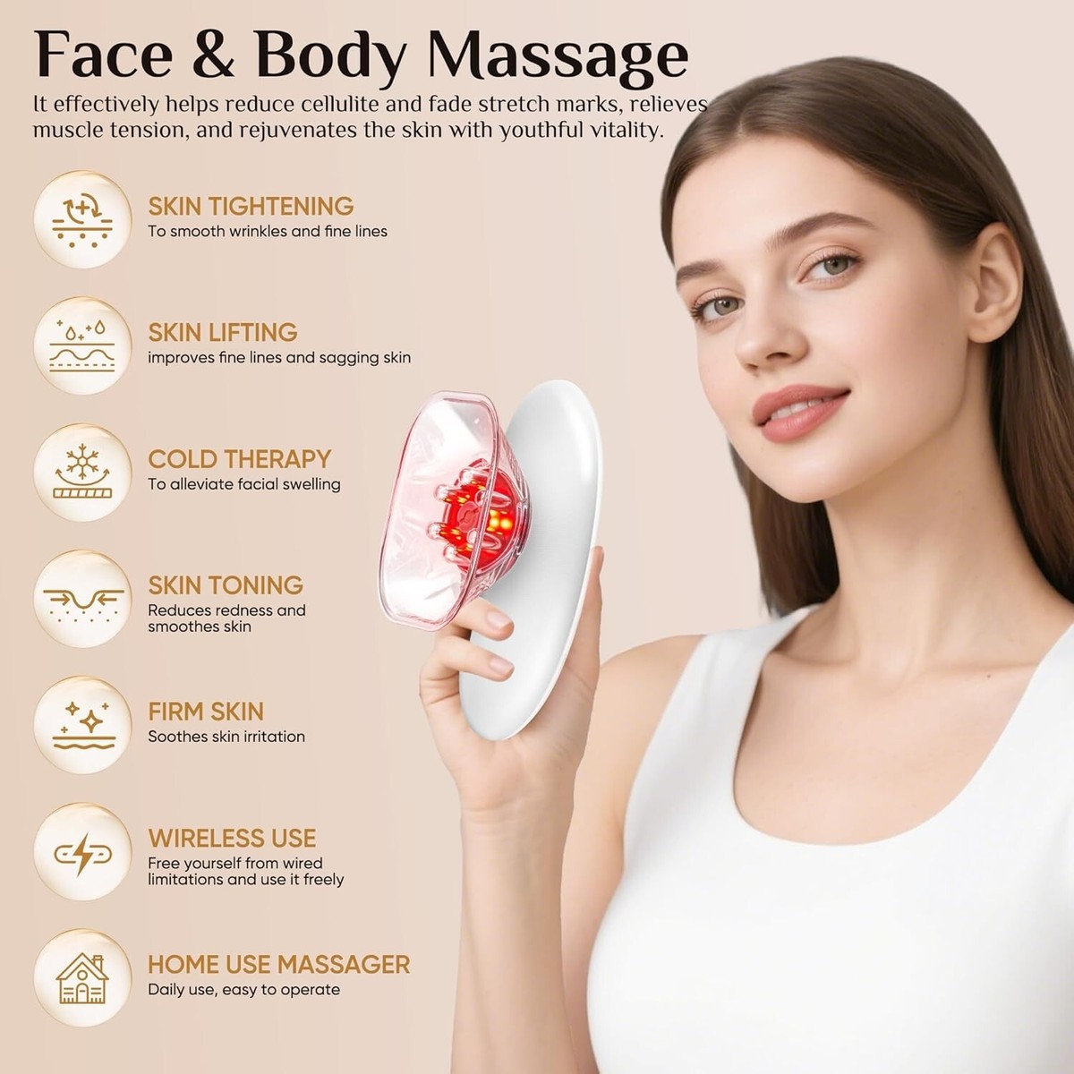 3-in-1 Body Sculpting Machine,Cupping Therapy Tool for Back, Belly