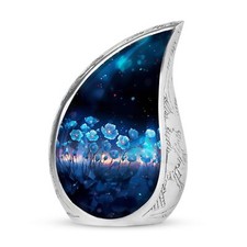 Forget Me Not Flowers - Tiny Urns For Human Ashes - Urn For Ashes Adult Male